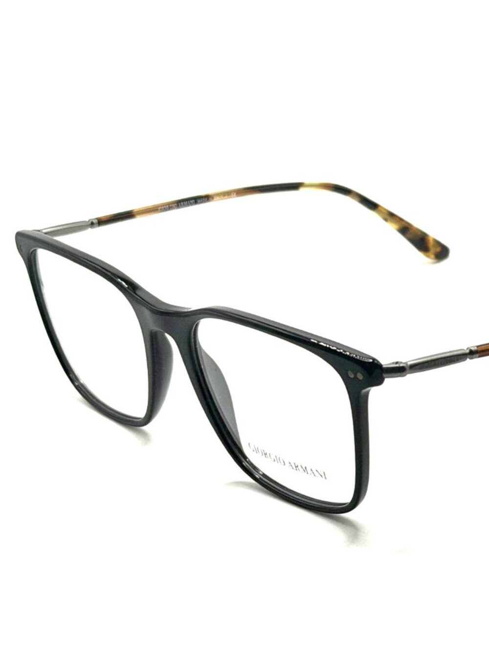 GIORGIO ARMANI AR 7197 5001 BLACK MEN EYEGLASSES 55MM 18 145